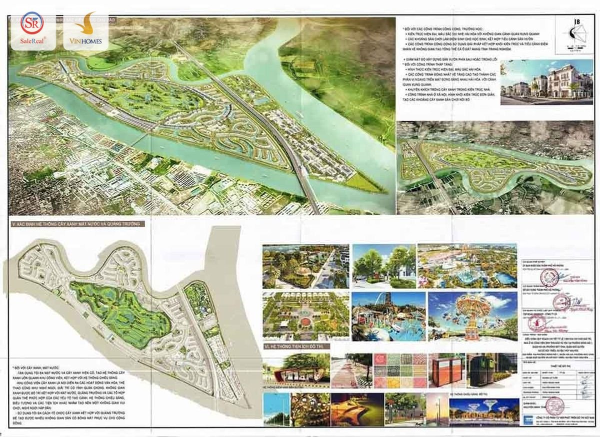 quy hoach canh quan vinhomes royal island