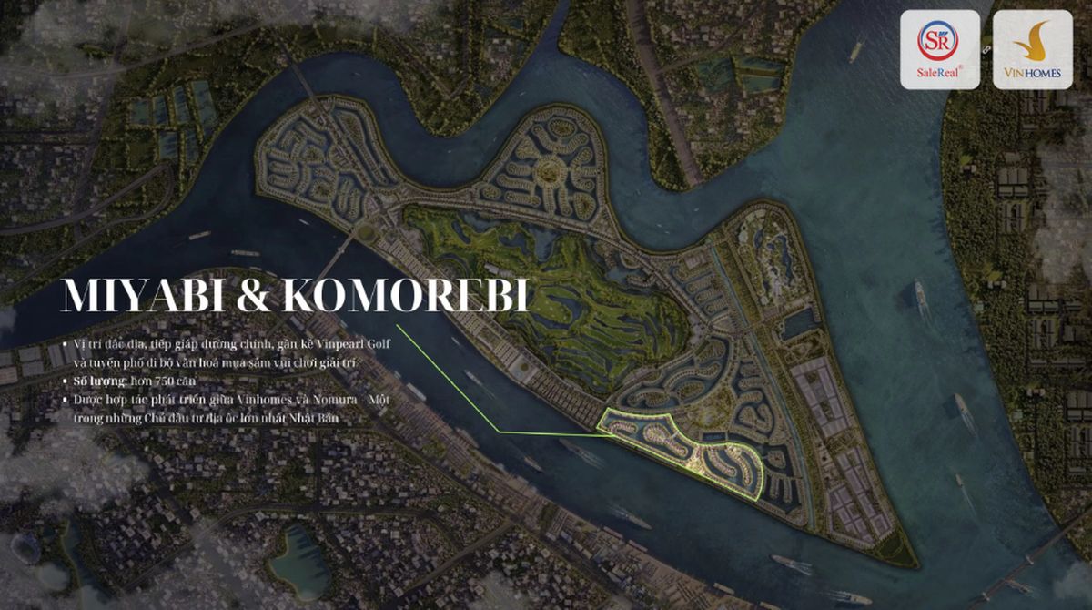 vi tri phan khu miyabi vinhomes royal island