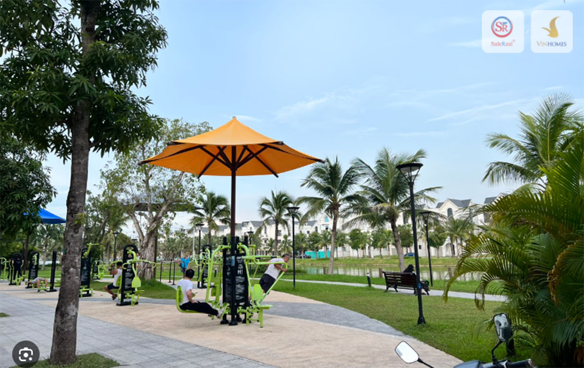 cong vien ven song vinhomes ocean park